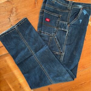Dickies Dark Blue Bootcut Jeans